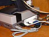 Behind the NES Mac Mini